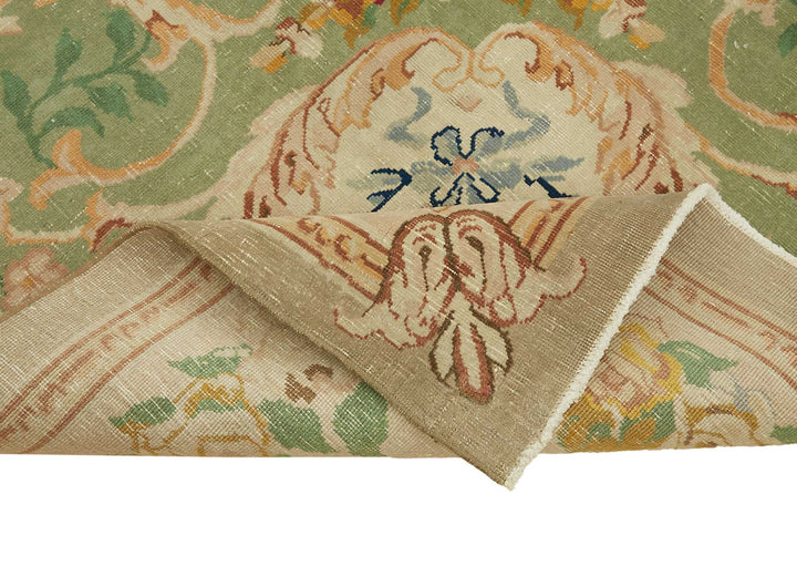 10x12 Beige Vintage Large Area Rug - 49447