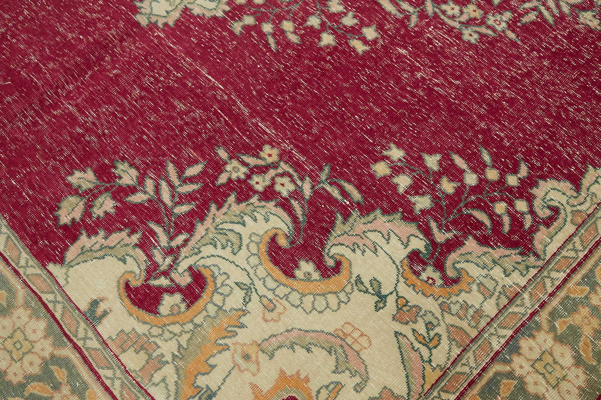 8x11 Beige Hand-Knotted Persian Rug - 49448