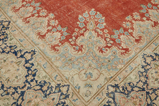 10x13 Hand-knotted Vintage Rug - 49449