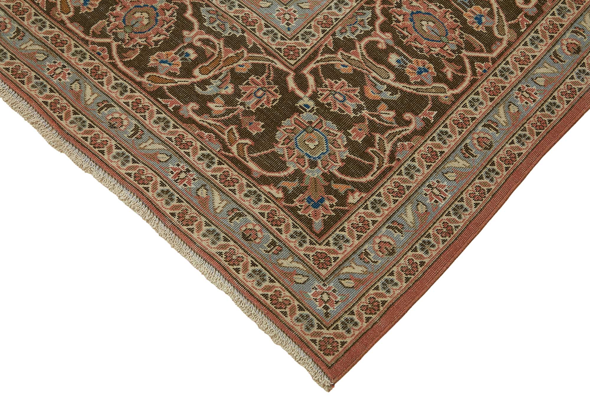 10x13 Hand-knotted Vintage Rug - 49450