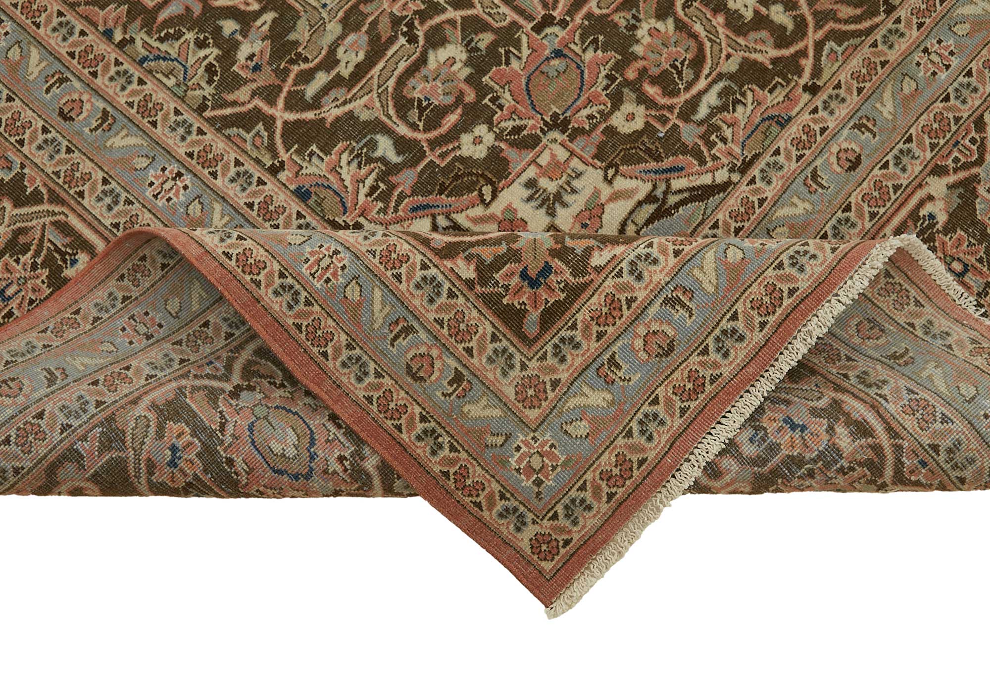10x13 Hand-knotted Vintage Rug - 49450