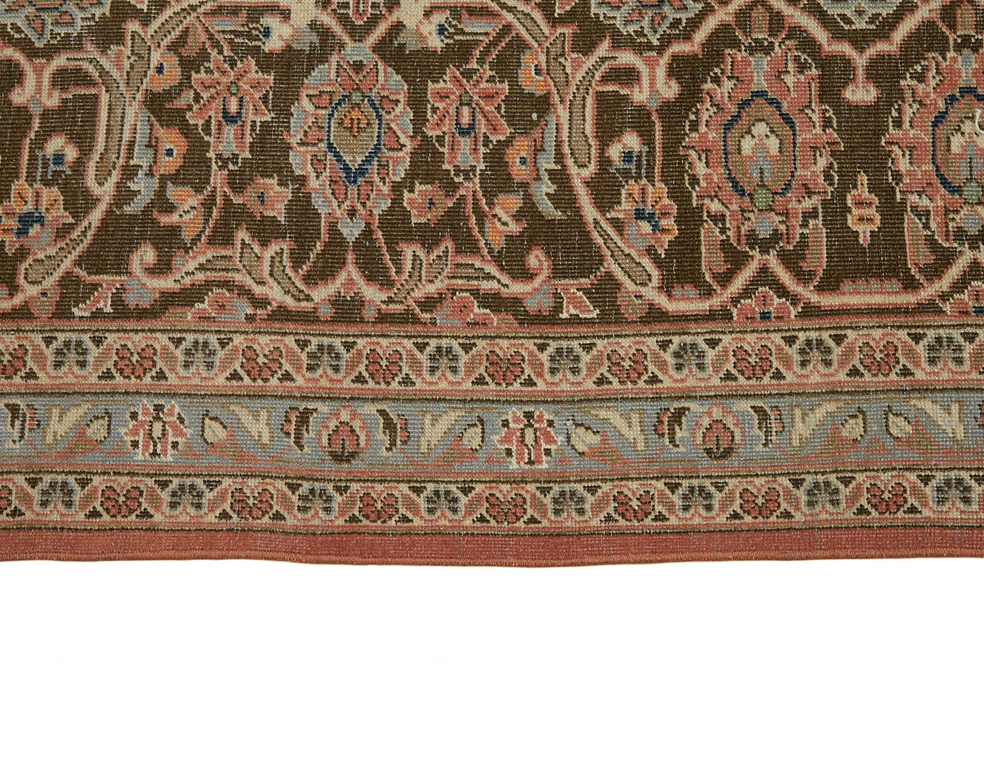 10x13 Hand-knotted Vintage Rug - 49450