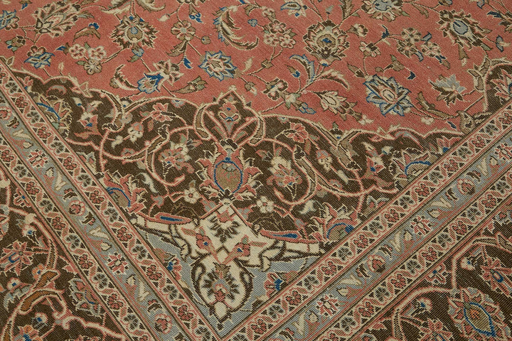 10x13 Hand-knotted Vintage Rug - 49450