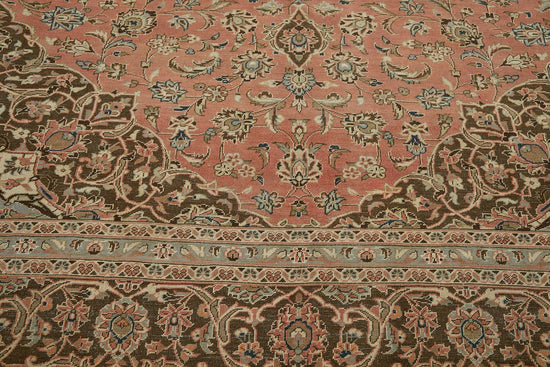 10x13 Hand-knotted Vintage Rug - 49450