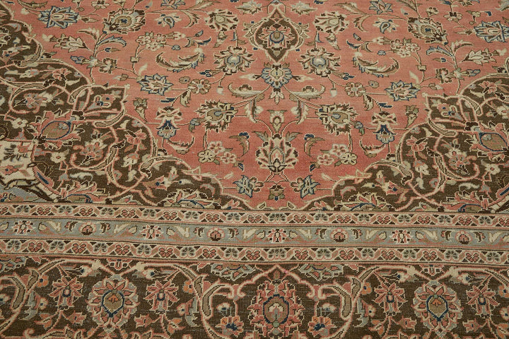 10x13 Hand-knotted Vintage Rug - 49450