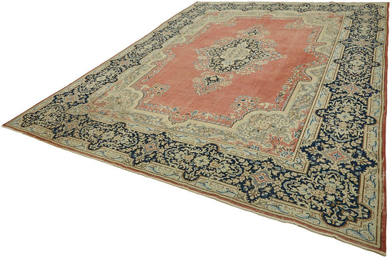 10x13 Hand-knotted Vintage Rug - 49451