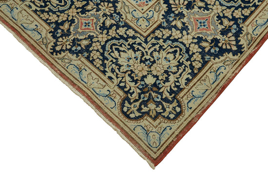 10x13 Hand-knotted Vintage Rug - 49451