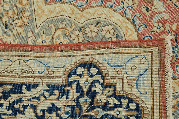 10x13 Hand-knotted Vintage Rug - 49451