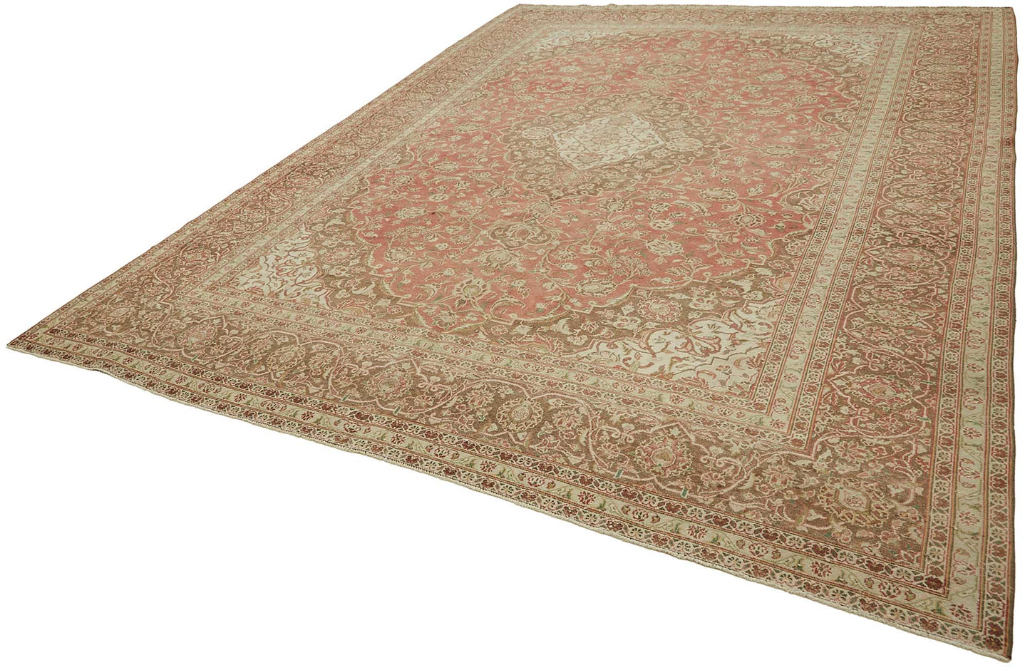 10x13 Hand-knotted Vintage Rug - 49452