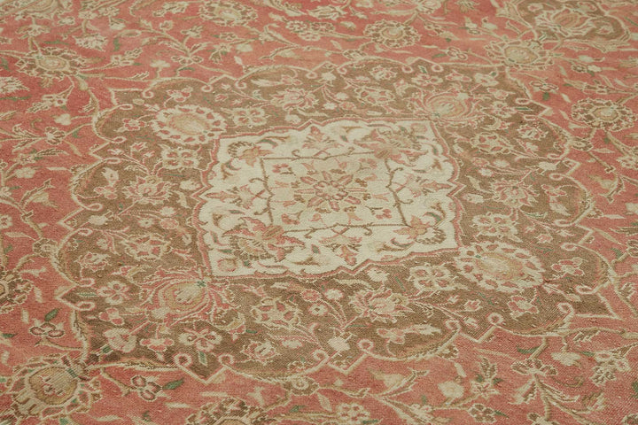 10x13 Hand-knotted Vintage Rug - 49452