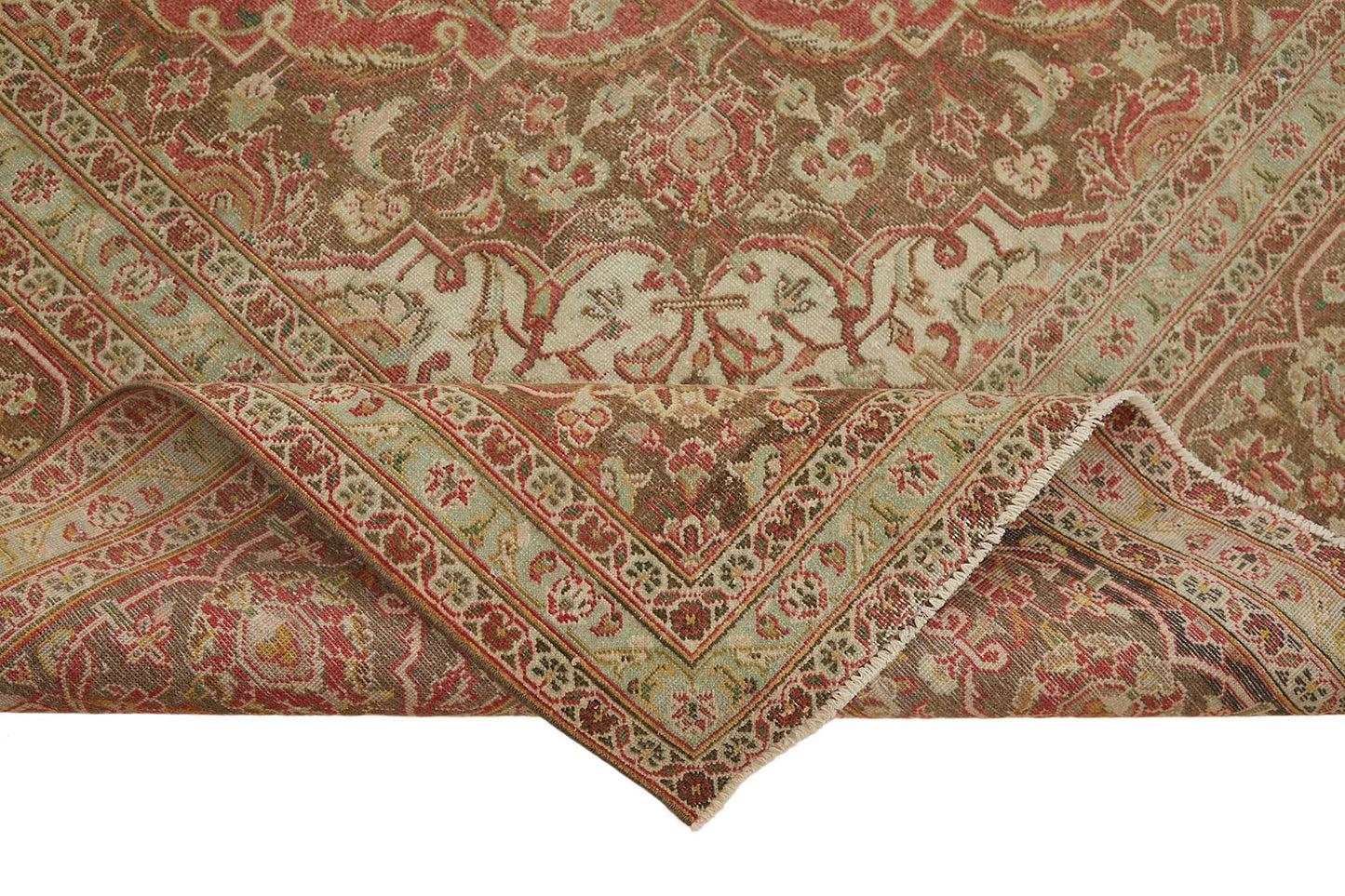10x13 Hand-knotted Vintage Rug - 49452