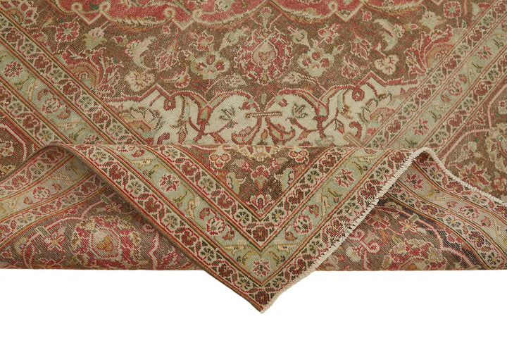 10x13 Hand-knotted Vintage Rug - 49452