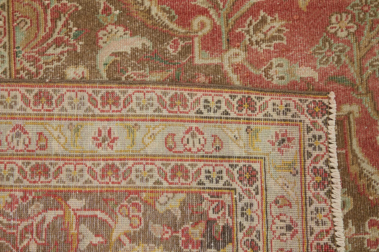 10x13 Hand-knotted Vintage Rug - 49452