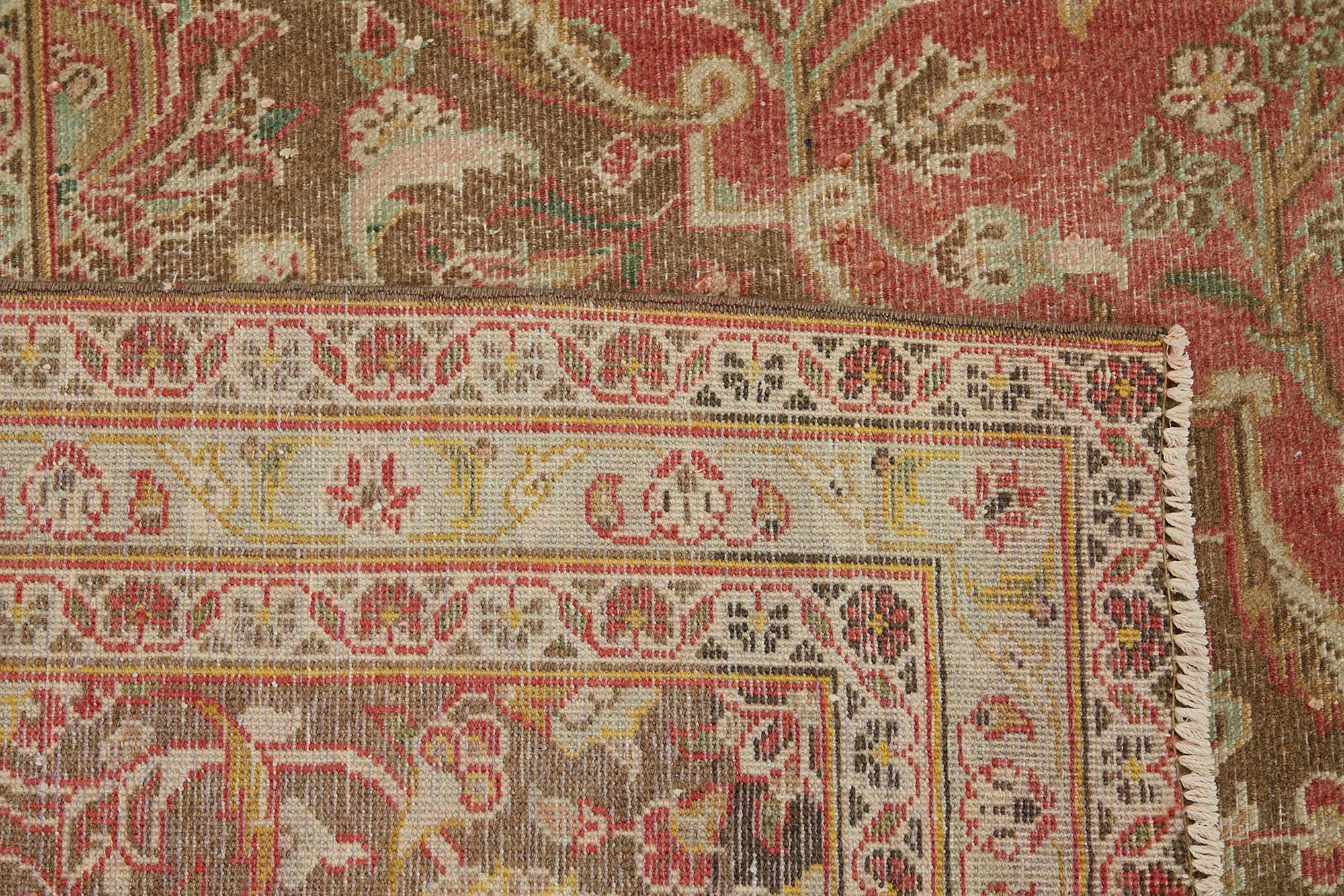 10x13 Hand-knotted Vintage Rug - 49452