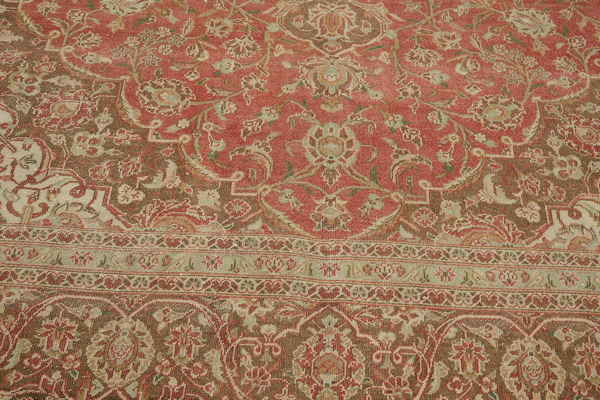 10x13 Hand-knotted Vintage Rug - 49452