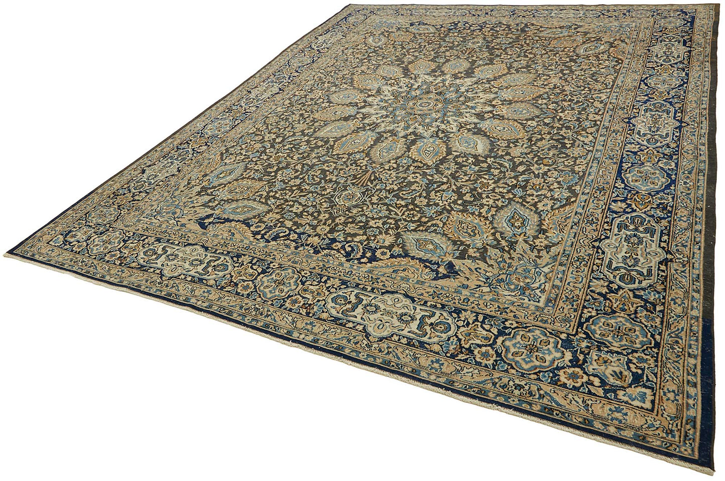 9x12 Hand-knotted Vintage Rug - 49453
