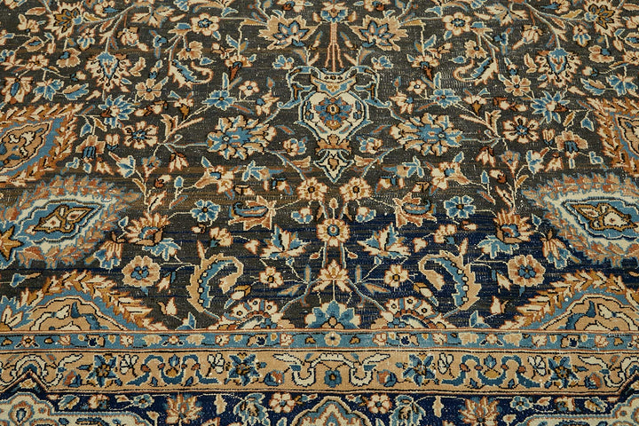 9x12 Hand-knotted Vintage Rug - 49453