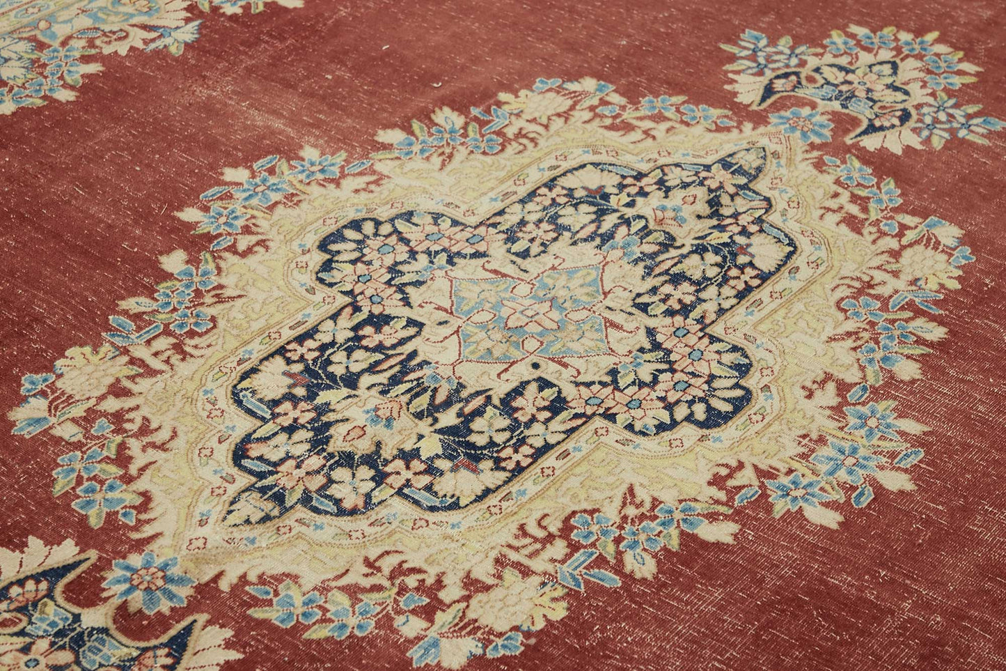 9x13 Hand-knotted Vintage Rug - 49454