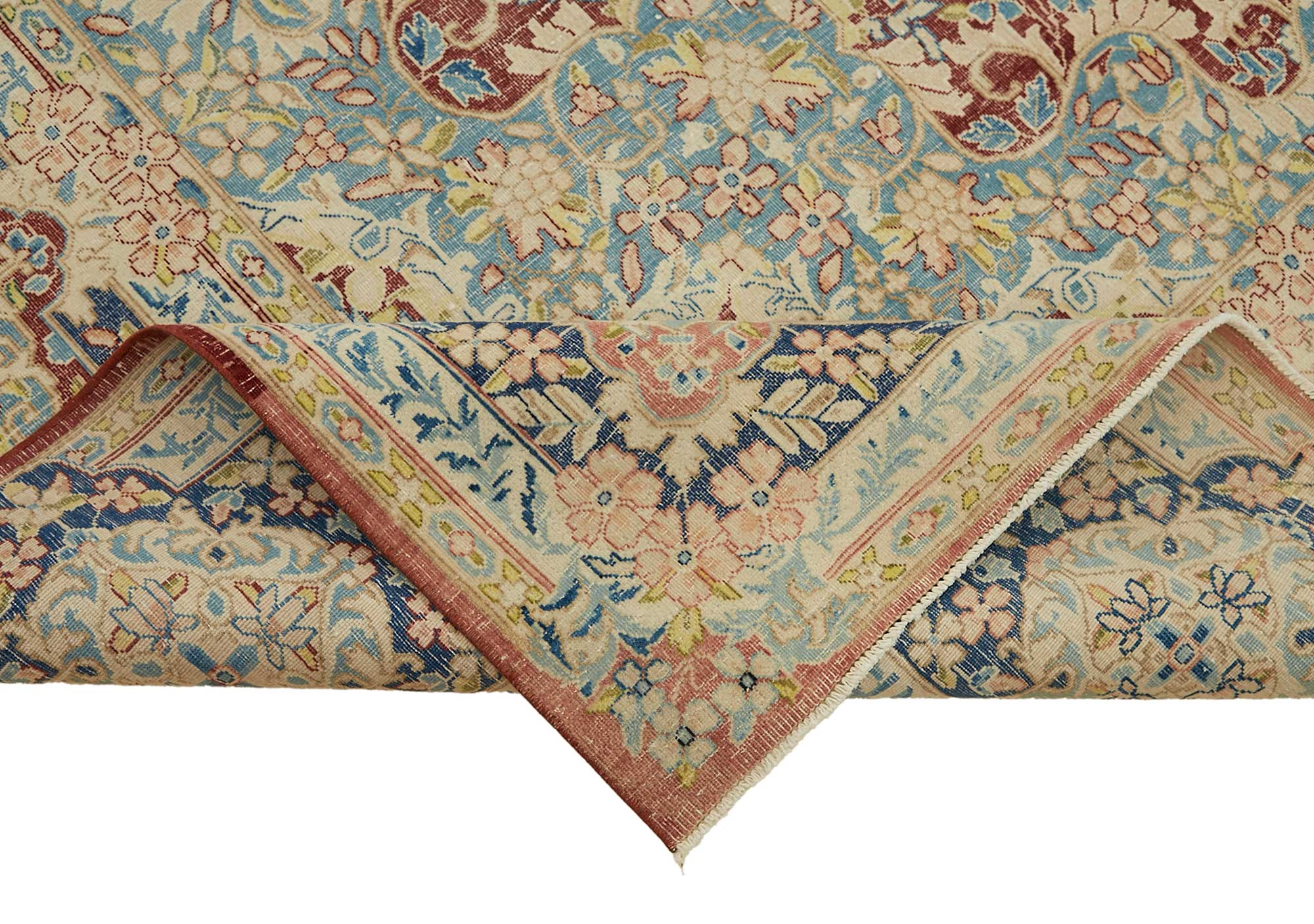 9x13 Hand-knotted Vintage Rug - 49454