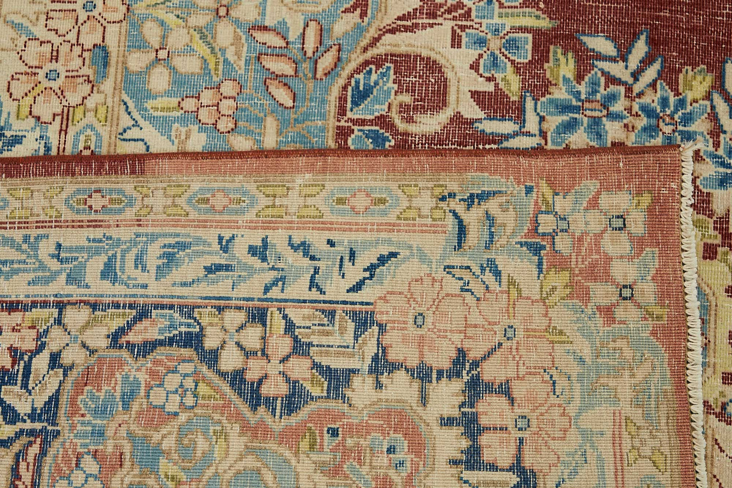 9x13 Hand-knotted Vintage Rug - 49454