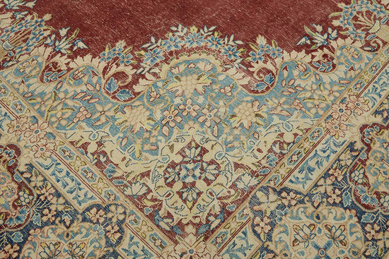 9x13 Hand-knotted Vintage Rug - 49454