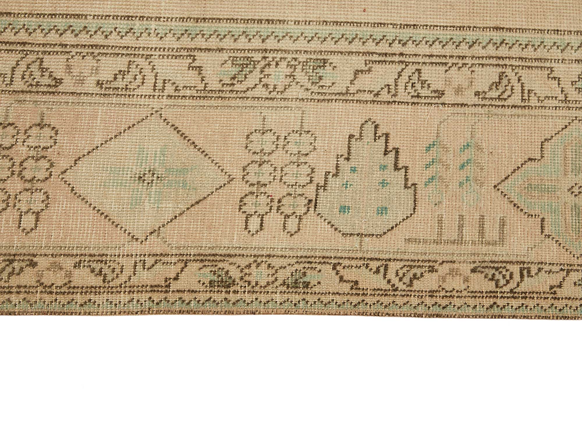 9x13 Hand-knotted Vintage Rug - 49455