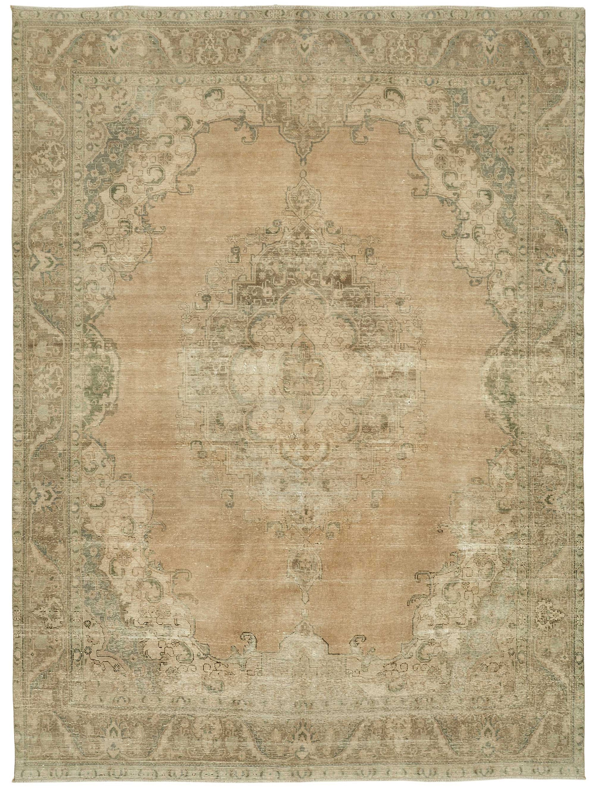 10x13 Hand-knotted Vintage Rug - 49456
