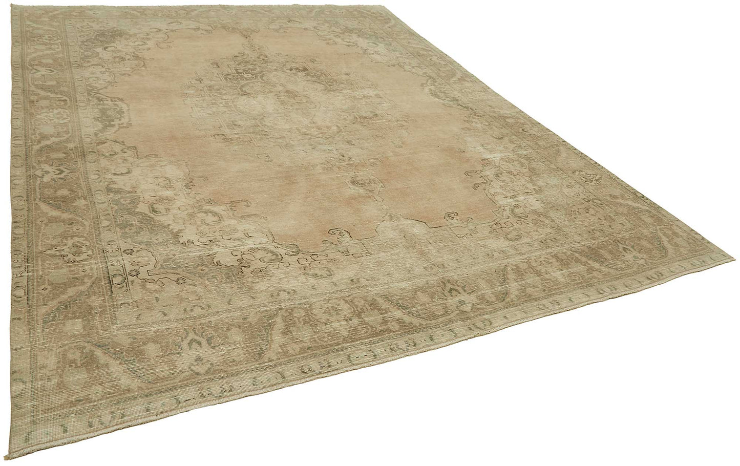 10x13 Hand-knotted Vintage Rug - 49456