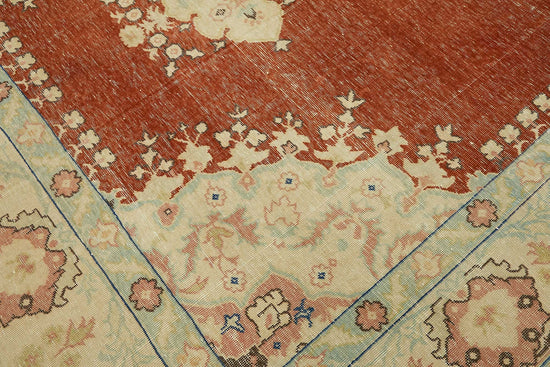 9x13 Hand-knotted Vintage Rug - 49458