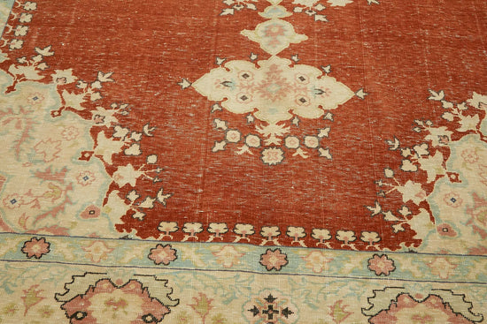 9x13 Hand-knotted Vintage Rug - 49458