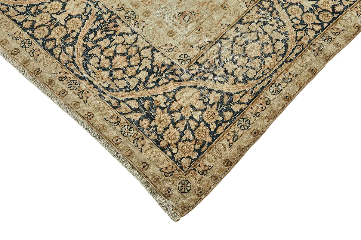 9x11 Beige Vintage Large Area Rug - 49460