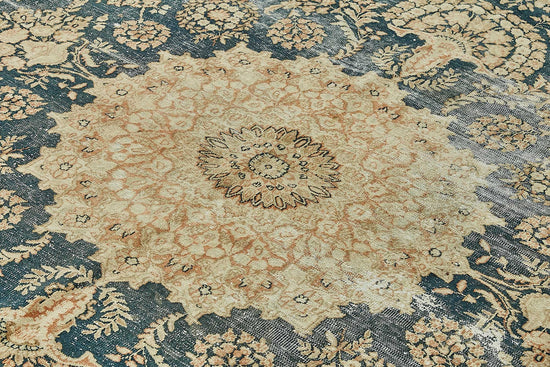 9x11 Beige Vintage Large Area Rug - 49460