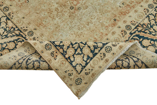 9x11 Beige Vintage Large Area Rug - 49460