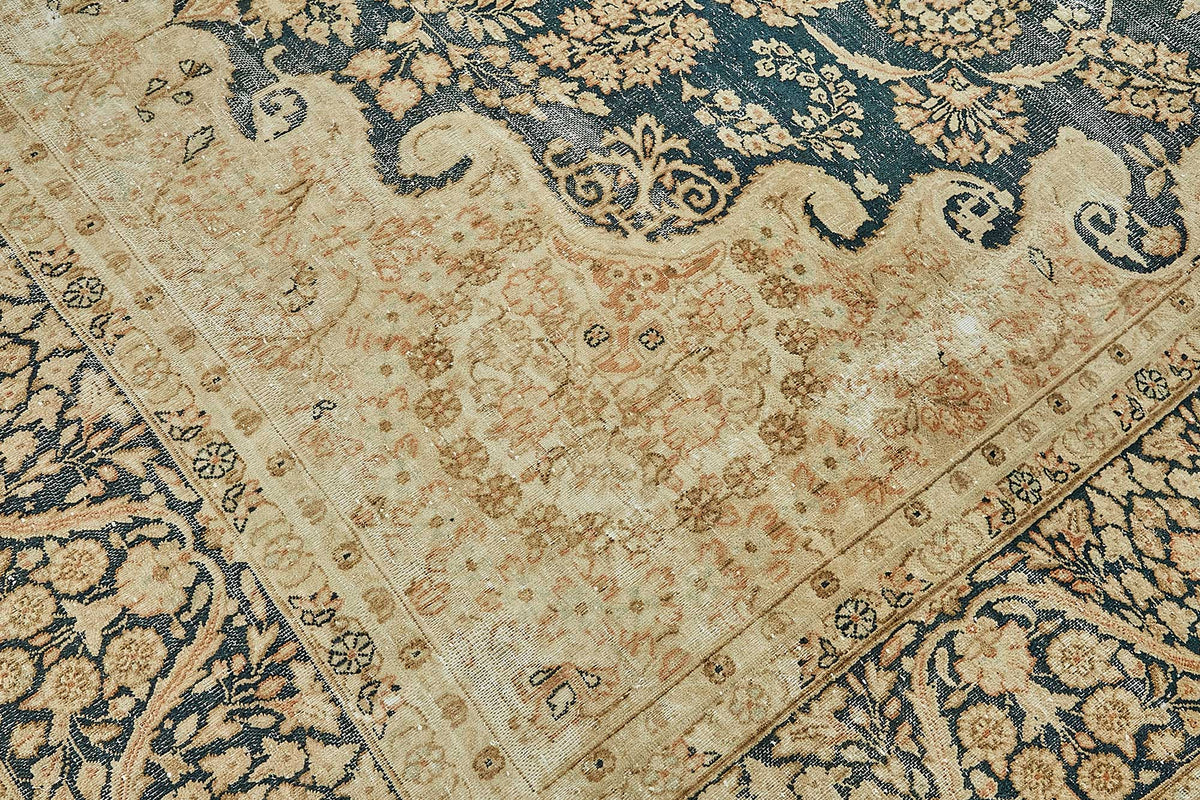 9x11 Beige Vintage Large Area Rug - 49460
