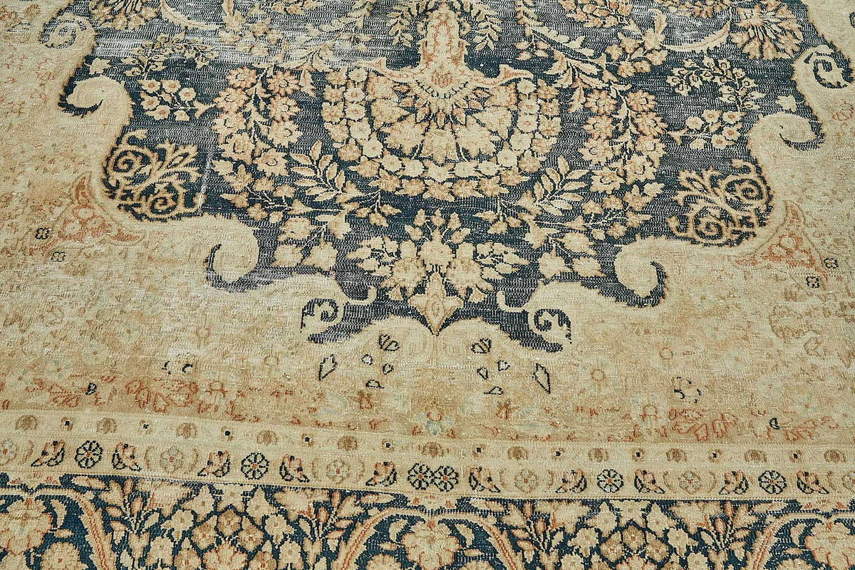 9x11 Beige Vintage Large Area Rug - 49460