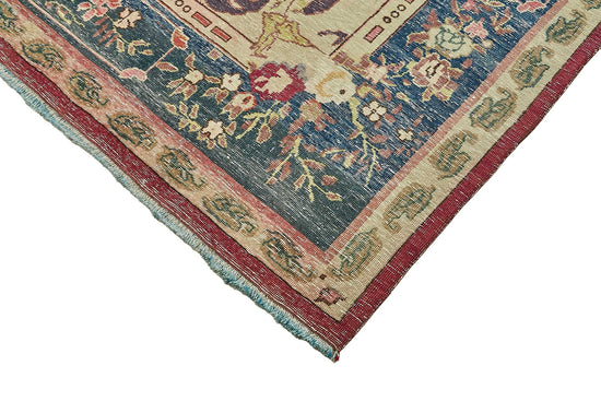 8x11 Beige Vintage Large Area Rug - 49461