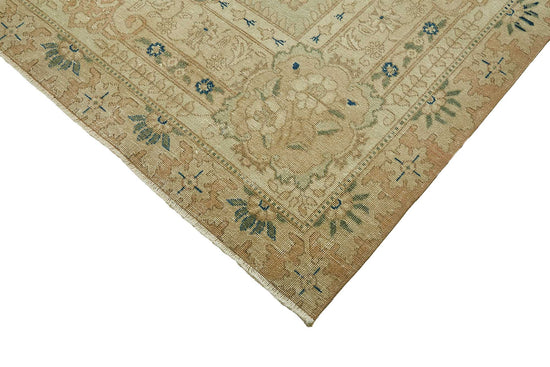 10x13 Beige Vintage Large Area Rug - 49462