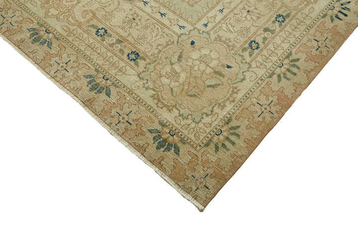 10x13 Beige Vintage Large Area Rug - 49462