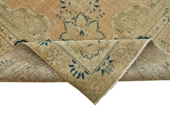 10x13 Beige Vintage Large Area Rug - 49462