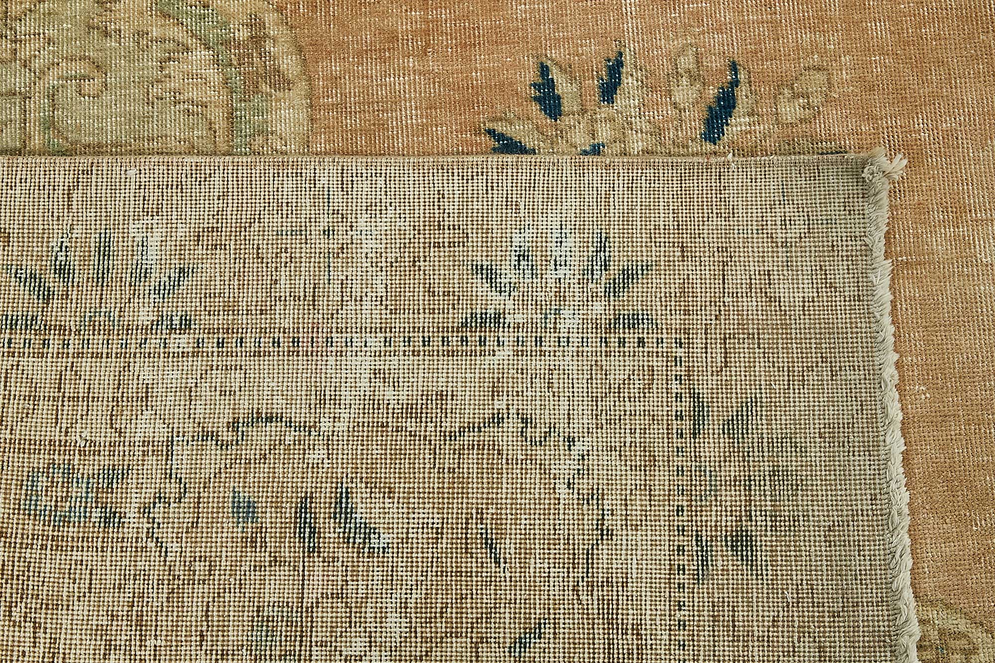 10x13 Beige Vintage Large Area Rug - 49462