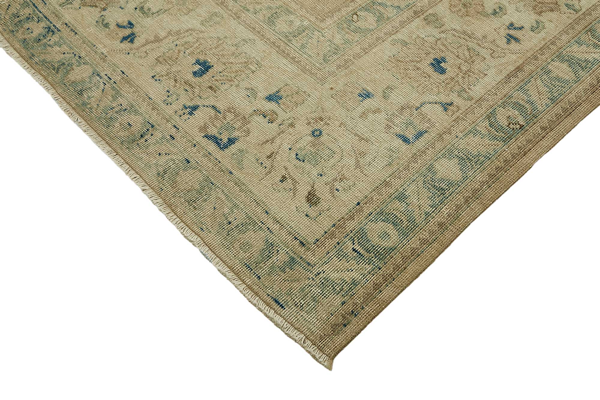 10x13 Beige Vintage Large Area Rug - 49463