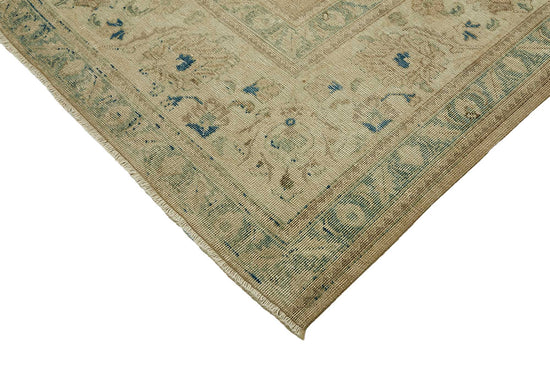 10x13 Beige Vintage Large Area Rug - 49463