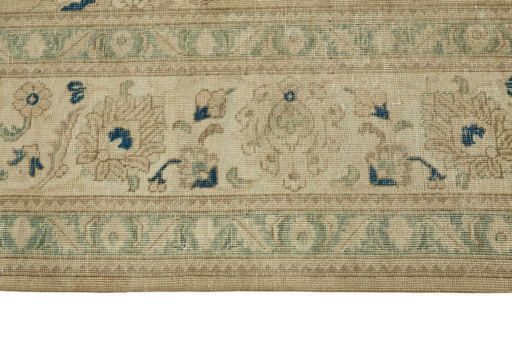 10x13 Beige Vintage Large Area Rug - 49463