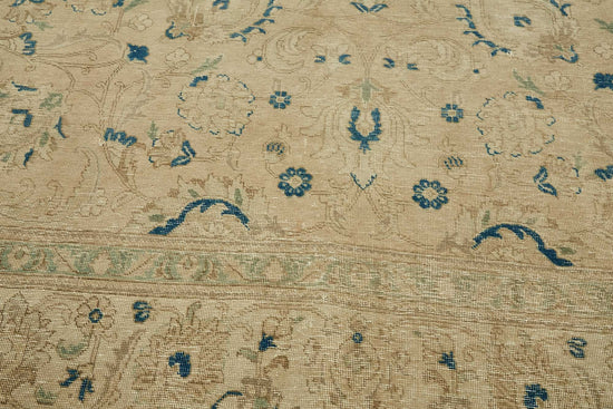 10x13 Beige Vintage Large Area Rug - 49463
