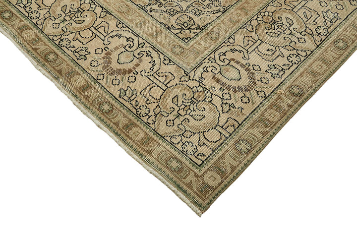 10x13 Beige Vintage Large Area Rug - 49465
