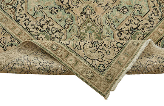 10x13 Beige Vintage Large Area Rug - 49465