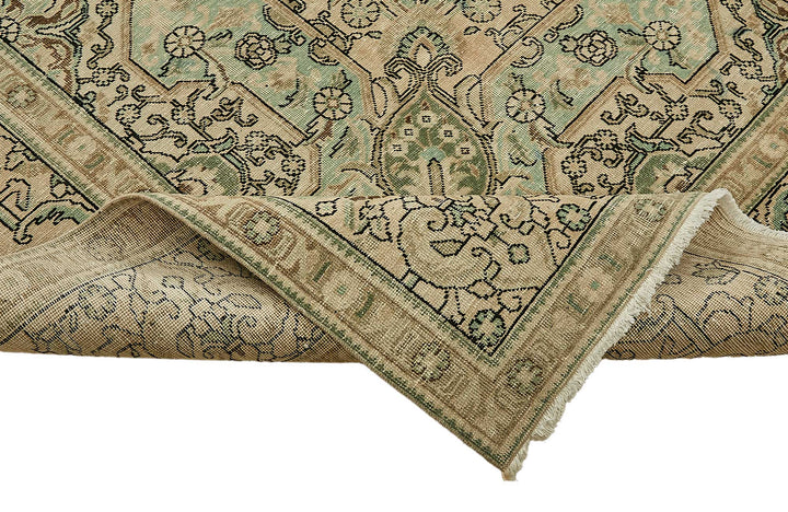 10x13 Beige Vintage Large Area Rug - 49465