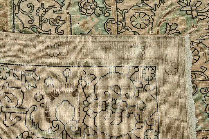 10x13 Beige Vintage Large Area Rug - 49465