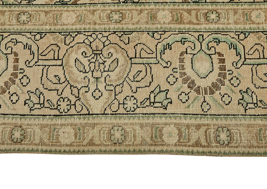 10x13 Beige Vintage Large Area Rug - 49465