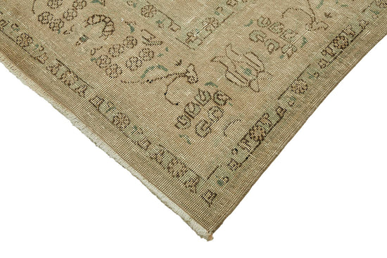 10x13 Beige Vintage Large Area Rug - 49466